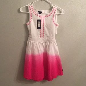 NEVER WORN -Tommy Hilfiger kids open back dress